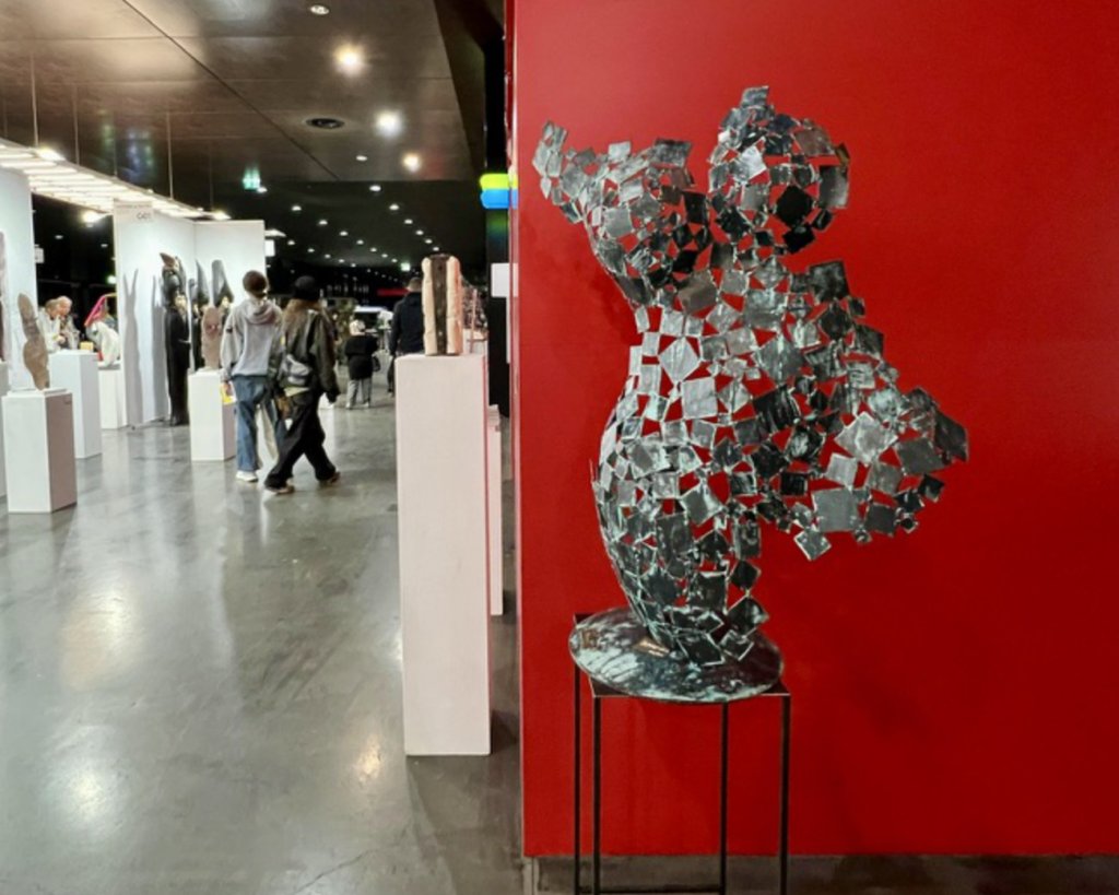 Frauen Büste in Ausstellung