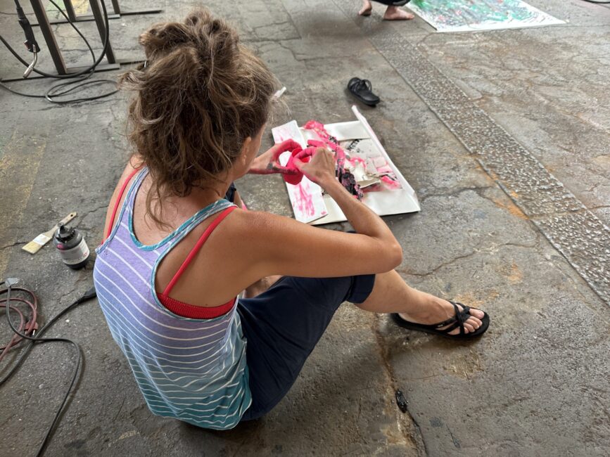 kreative Begleitung, Coaching für Frauen, Klarheitstag, Kunst Coaching Schweiz