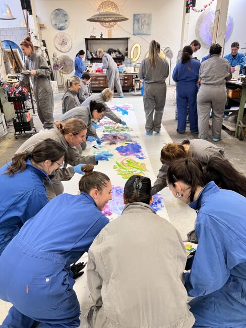 Teamevents Action Painting Schweiz