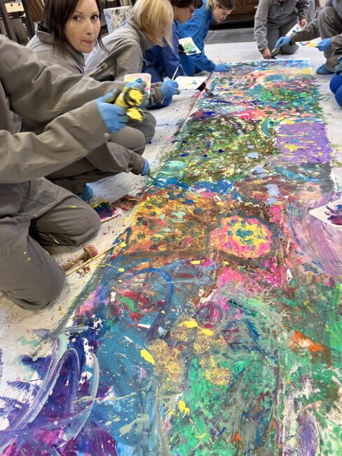 Teamevents Action Painting