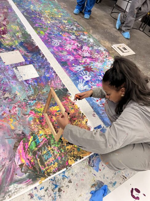 Teamevents Action Painting