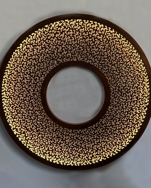 Rondella Leuchte 120cm mit Ornamente